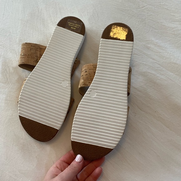 Cork Platform Sandals | Size 6.5 - Picture 2 of 5